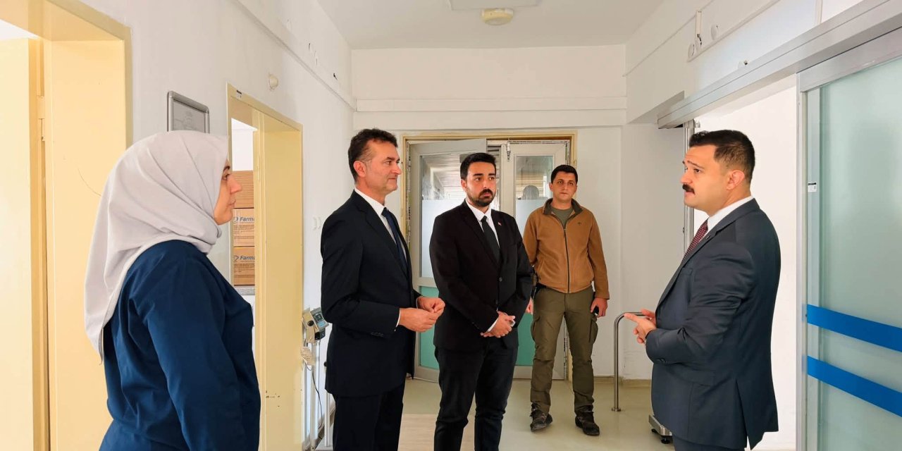 Kaymakam Titiz Çalışmalar Hakkında Bilgi Aldı