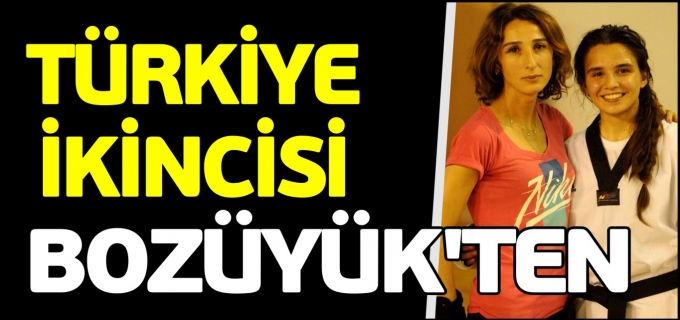 TÜRKİYE İKİNCİSİ BOZÜYÜK’TEN