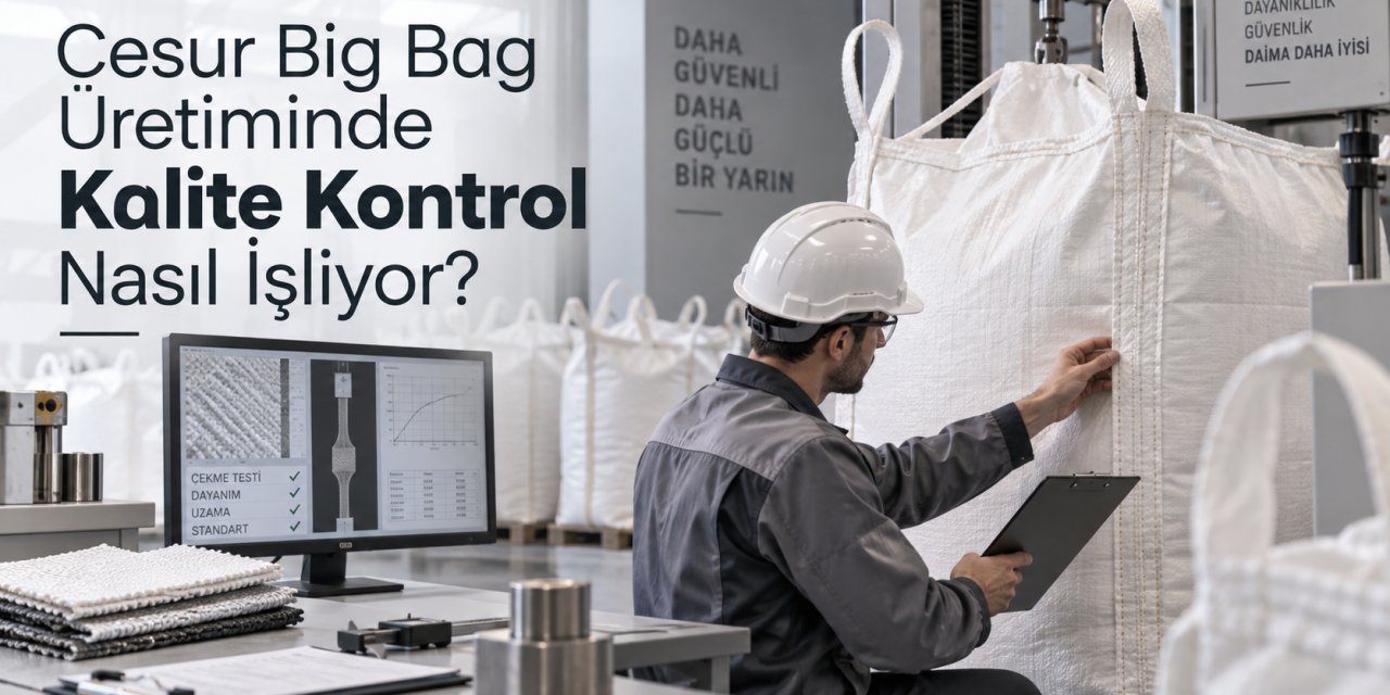 Cesur Big Bag Üretiminde Kalite Kontrol Nasıl İşliyor?