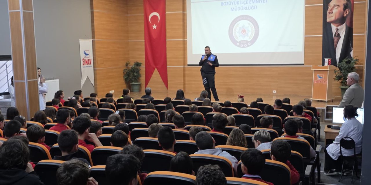 Öğrencilere Polislik Mesleği Tanıtıldı