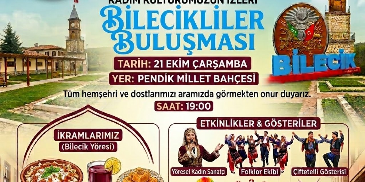 İstanbul'da Bilecikliler Buluşması