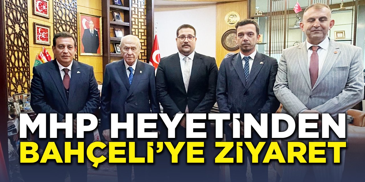MHP Heyetinden Bahçeli'ye Ziyaret
