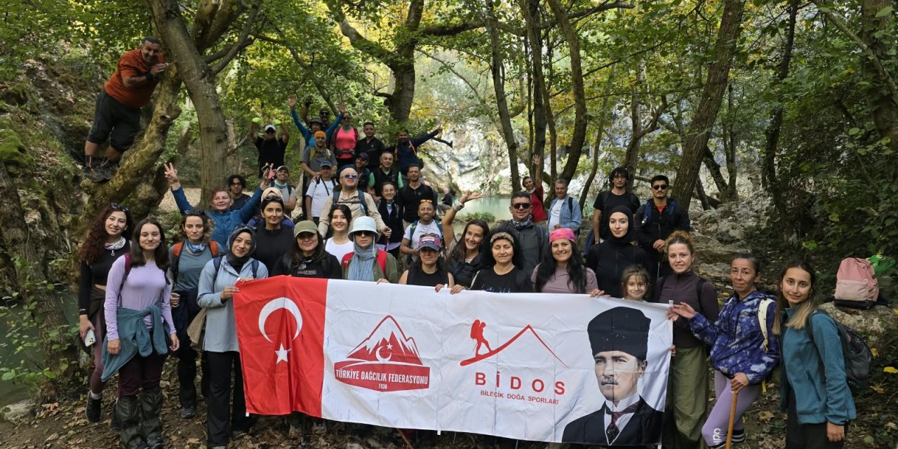 BİDOS'tan 17 kilometrelik yürüyüş