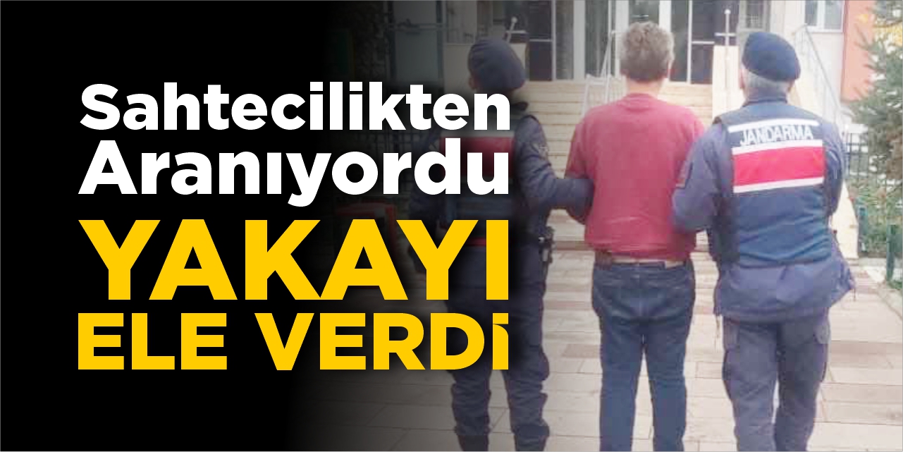 Sahtecilikten aranıyordu: Yakayı ele verdi!