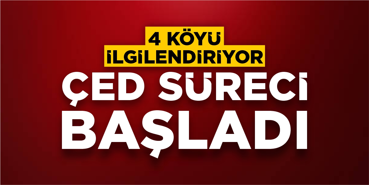4 köyü ilgilendiriyor: ÇED süreci başladı!