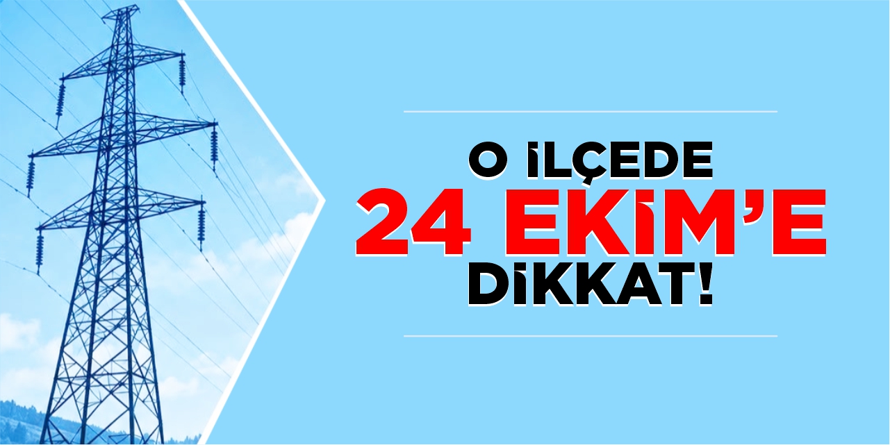 Bilecik’te o ilçede 24 Ekim’e dikkat!