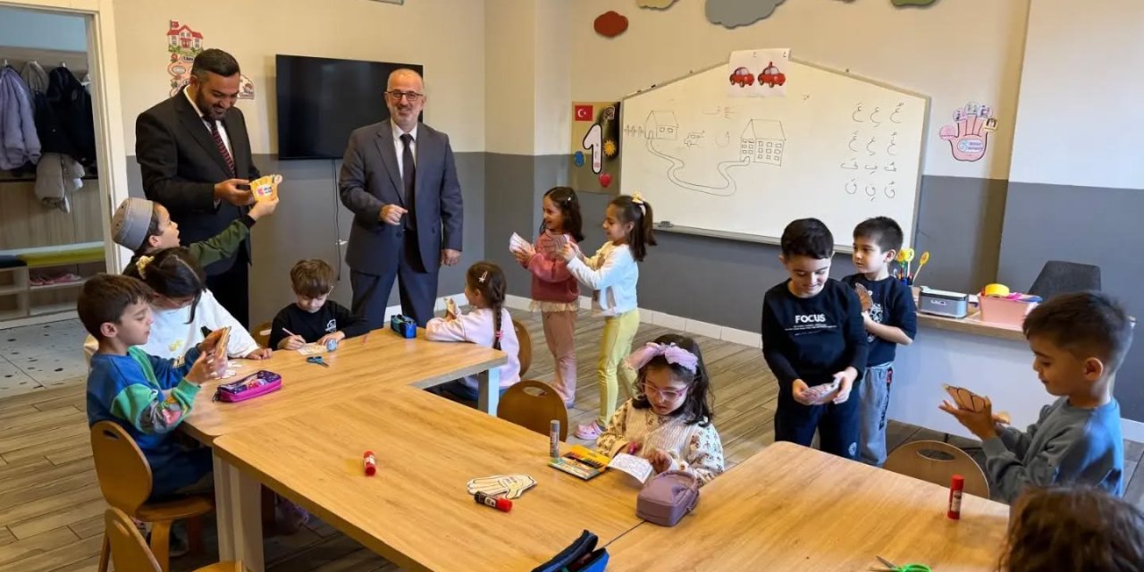 Müftü Dikmen’den Kur’an Kursuna Ziyaret
