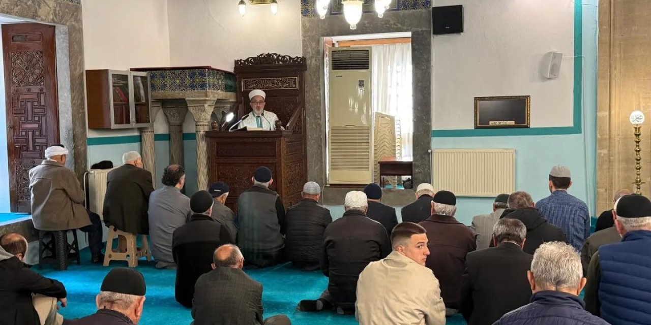 Müftü Dikmen Bozüyük'te Vaaz Verdi