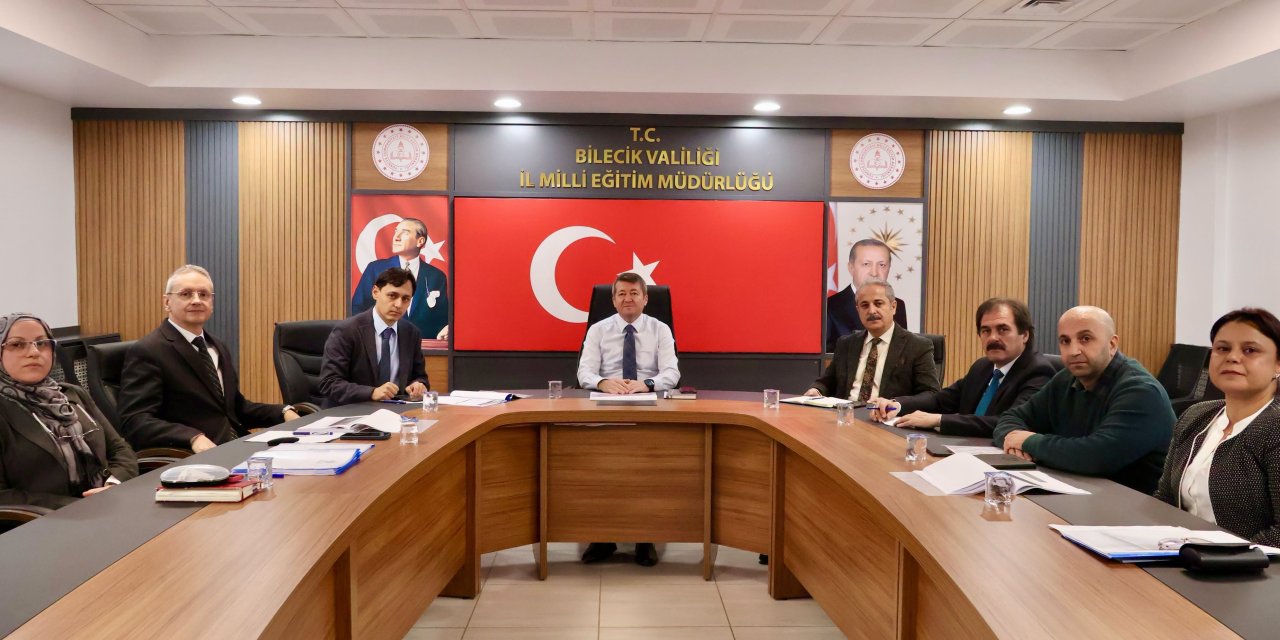 Refik Arslan Öztürk Fen Lisesinde brifing toplantısı