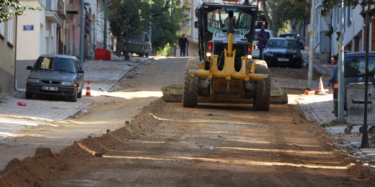 Söğüt'te Üstyapı Çalışmaları