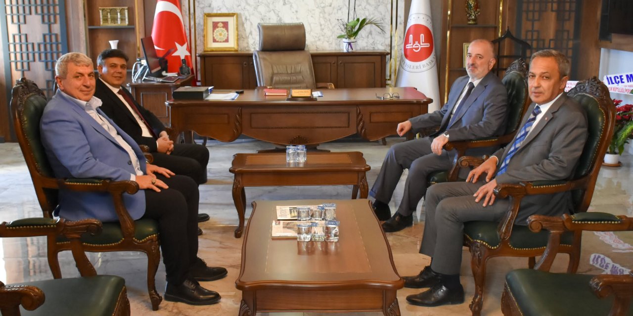 MHP'li Başkanlardan Müftü Dikmen’e Hayırlı Olsun Ziyareti