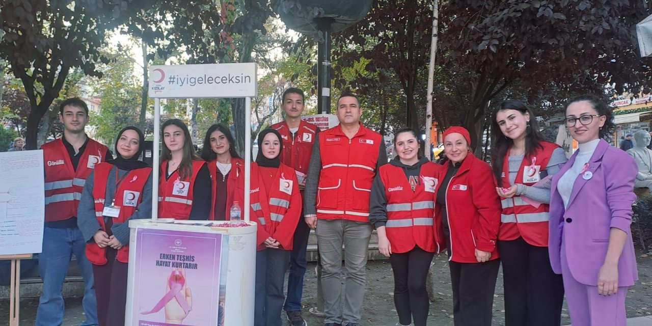 Kızılay'dan Meme Kanseri Farkındalığı