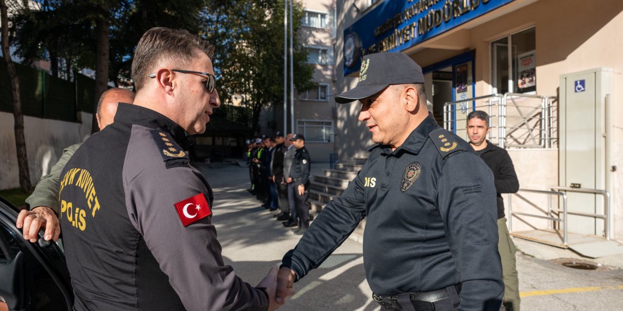 Müdür Çağlar'dan Bozüyük Emniyet Müdürlüğüne Ziyaret