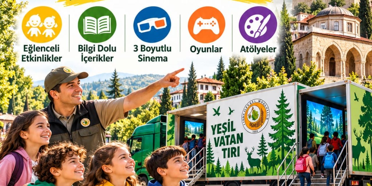 Yeşil Vatan Tırı Bugün Bilecik'te