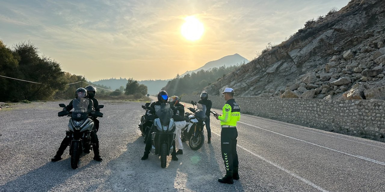 Bilecik'te Motosiklet Denetimi