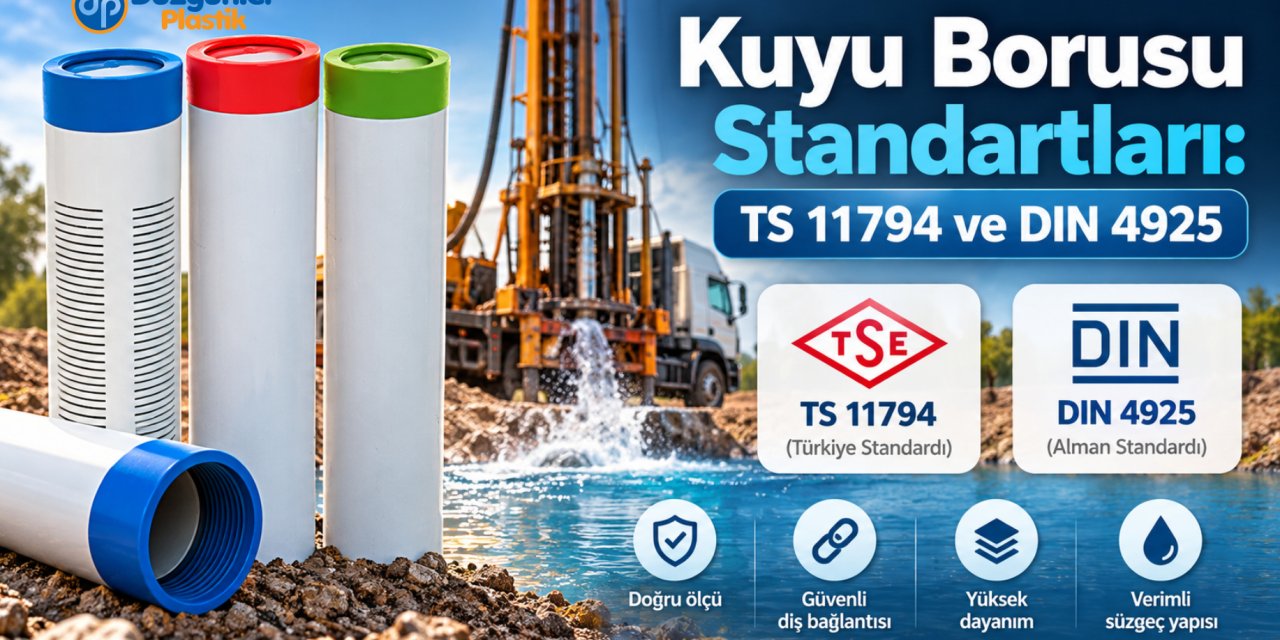 Kuyu Borusu Standartları: TS 11794 ve DIN 4925