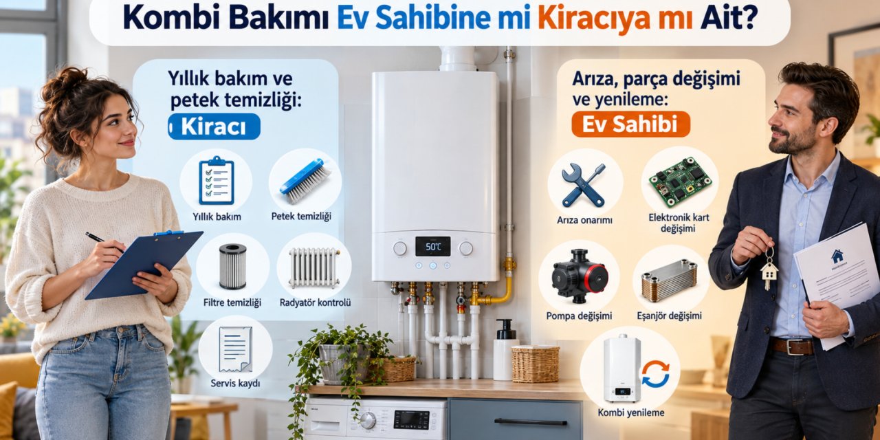 Kombi Bakımı Ev Sahibine mi Kiracıya mı Ait?