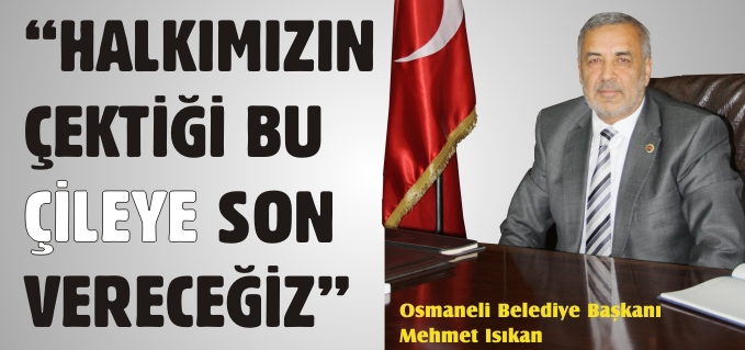 "HALKIMIZIN ÇEKTİĞİ BU ÇİLEYE SON VERECEĞİZ"