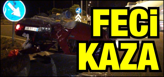 FECİ KAZA 11 YARALI