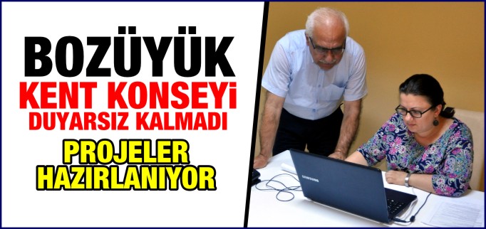 BOZÜYÜK KENT KONSEYİ BELEDİYENİN ÇAĞRISINA DUYARSIZ KALMADI