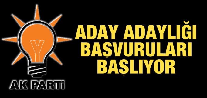 ADAY ADAYLIĞI BAŞVURULARI BAŞLIYOR