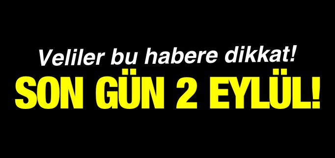 SON GÜN 2 EYLÜL