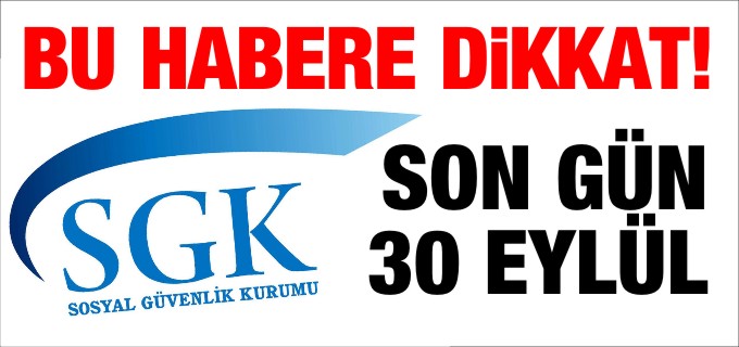 SON GÜN 30 EYLÜL