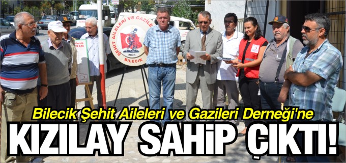 ŞEHİT AİLELERİNE VE GAZİLERE KIZILAY SAHİP ÇIKTI