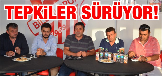 TEPKİLER SÜRÜYOR