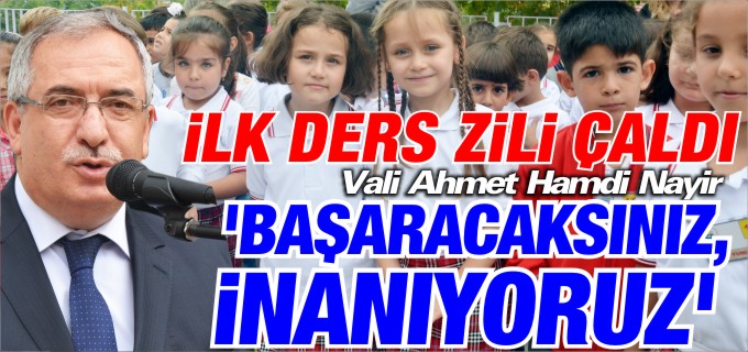 "BAŞARACAKSINIZ, İNANIYORUZ"