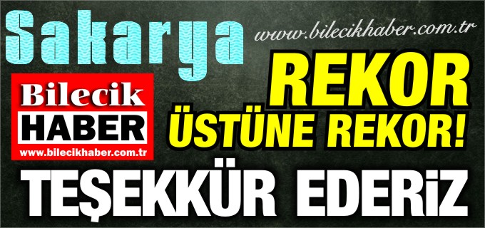 REKOR ÜSTÜNE REKOR!