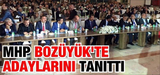 MHP ADAYLARINI TANITTI