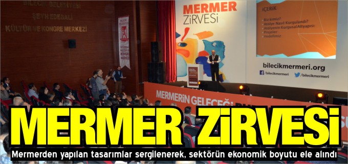MERMERİN GELECEĞİ KONUŞULDU