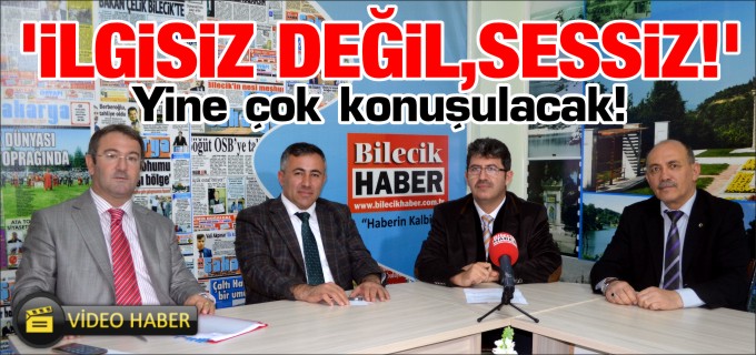 ’İLGİSİZ DEĞİL, SESSİZ’