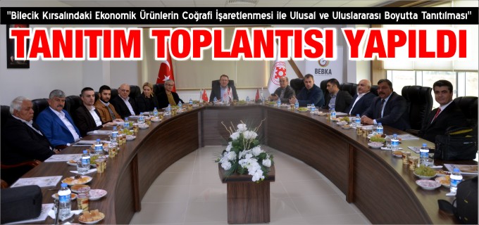 PROJE TANITIM TOPLANTISI YAPILDI