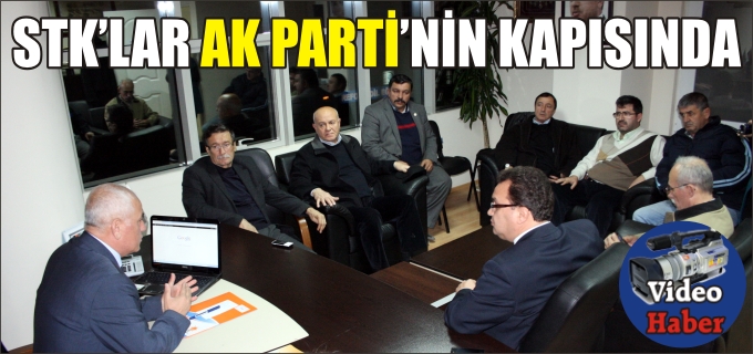STK’LAR REKTÖR İÇİN AK PARTİ’NİN KAPISINDA