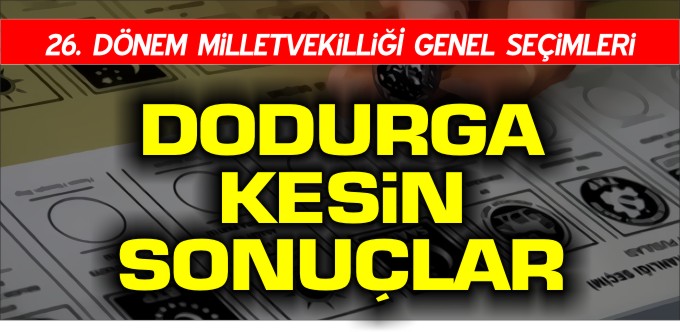 DODURGA KESİN SONUÇLAR