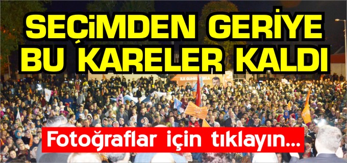 1 KASIM SEÇİMLERİ BÖYLE GEÇTİ