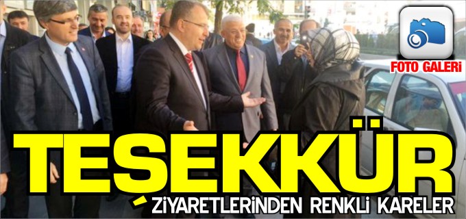 MİLLETVEKİLİ ELDEMİR’DEN TEŞEKKÜR ZİYARETLERİ