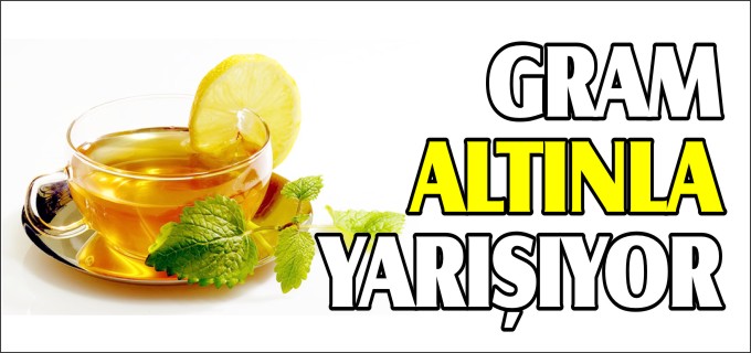 GRAM ALTINLA YARIŞIYOR