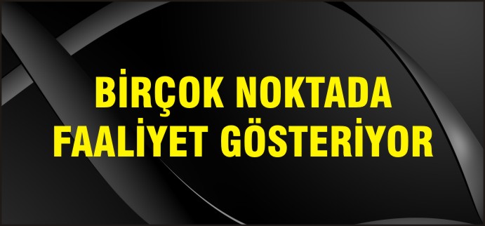 FEN İŞLERİ BİRÇOK NOKTADA FAALİYET GÖSTERİYOR