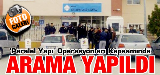 OKULLARDA ARAMA YAPILDI