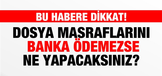 ’BANKA ÖDEMİYORSA MERKEZ’DEN ALIN’