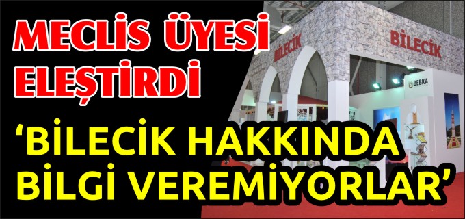 MECLİS ÜYESİ ELEŞTİRDİ