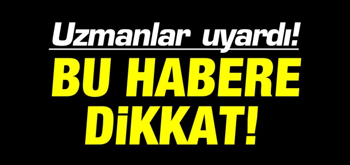 KARBONMONOKSİT UYARISI!