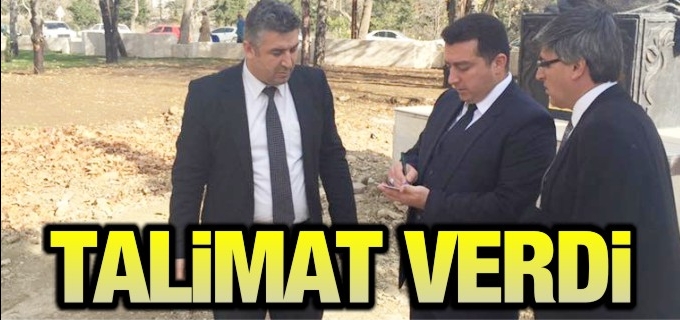 BAŞKAN BAKICI ÇALIŞMALARI YERİNDE İNCELEDİ