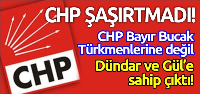 CHP ŞAŞIRTMADI