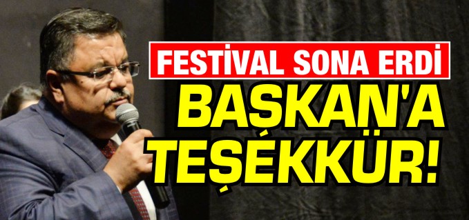 BAŞKAN’A TEŞEKKÜR