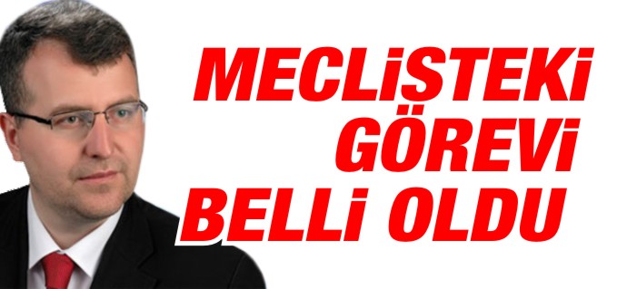 ELDEMİR, KİT KOMİSYONU’NA KATİP ÜYE OLDU