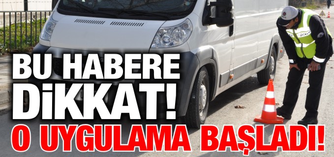 BOZÜYÜK’TE KIŞ LASTİĞİ DENETİMLERİ BAŞLADI